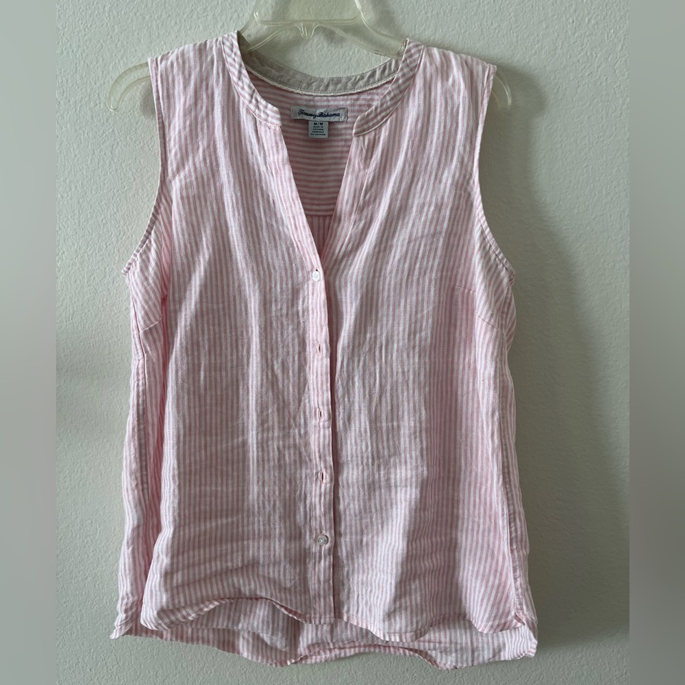 Linen tommy Bahama blouse